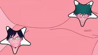 Tenya Iida tries to have fun with Midoriyas ass