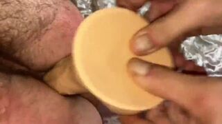 Two skinny dudes have a raw threesome with eager bb buddy - 8 image