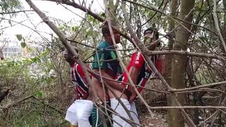 Group sex after football - 2 image