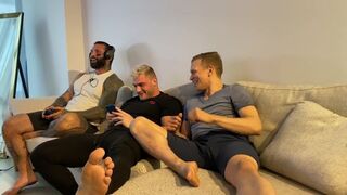 Hot friends in home to play sexy bareback - 1 image