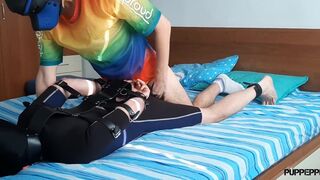 Alpha Dog uses his Tied Twink on Valentines Day (raw Rough Fuck) - 6 image