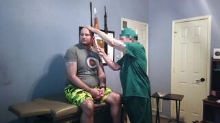 Sir G Plays DR & gives me a Medical Exam with Electro, & then Fucks my Ass - 1 image
