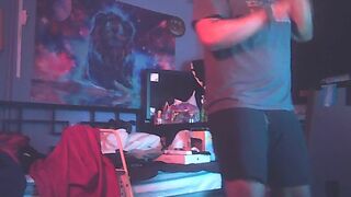 Gay Guy Dancing while he Spun - 1 image