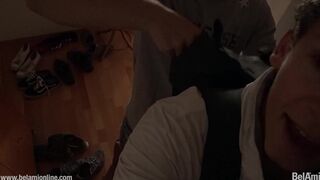 Steamy Casual Sex Video with a Hot Brunette - 1 image