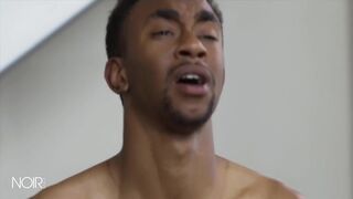 Noir Male - Bucky Wright Caught Ricky Larkin Masturbating And Helps Him Cum - 13 image