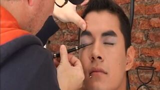 I got myself beautiful for this hung ebon lad